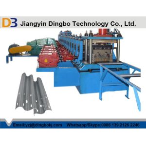 Gear Box Guardrail Roll Forming Machine For Customized , Large Production