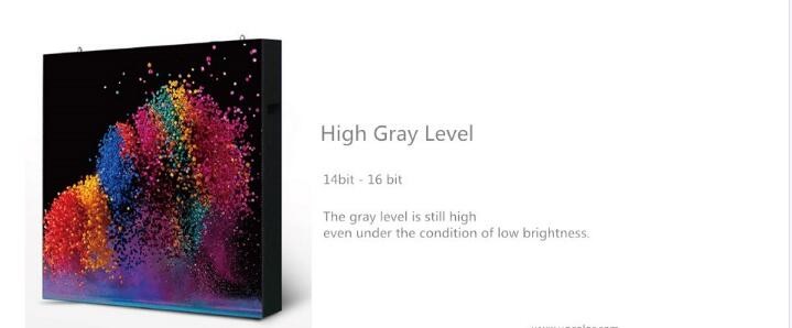 High Resolution Indoor Full color SMD Led Screen Pixel Pitch 5mm With 1/16 Scan Module