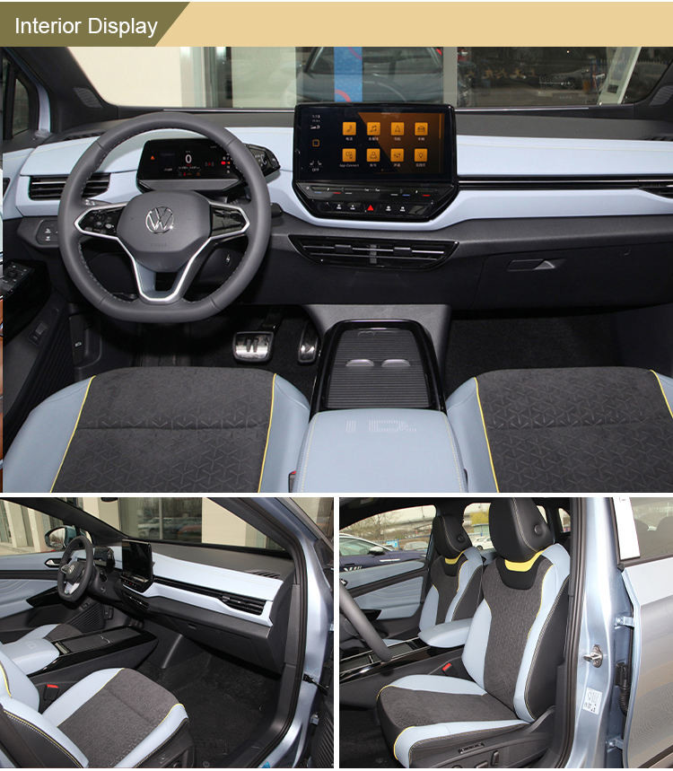 607km Long Range EV Cars Compact SUV Volk Swagen Id 4X 160km/h