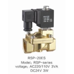 low power Slowly heating-up energy saving solenoid valve