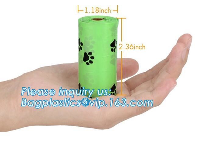 plastic t-shirt shape bag/ diaper sack bag with powder scent, biodegradable custom baby disposable diaper nappy bag, pac