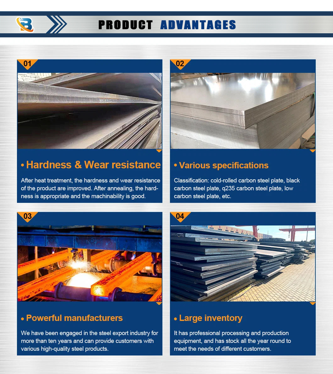High Quality Aluminum Plated Magnesium Zinc Alloy Metallic Coated Galvanized Steel Sheets Plate