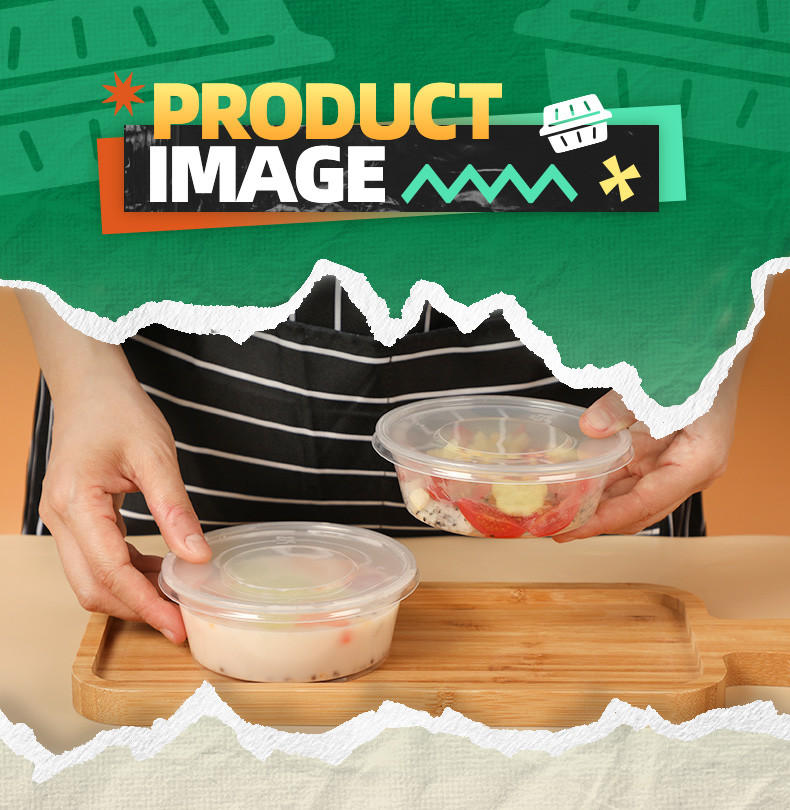 Plastic PLA Biodegradable Disposable Tableware Environmental And Beautiful