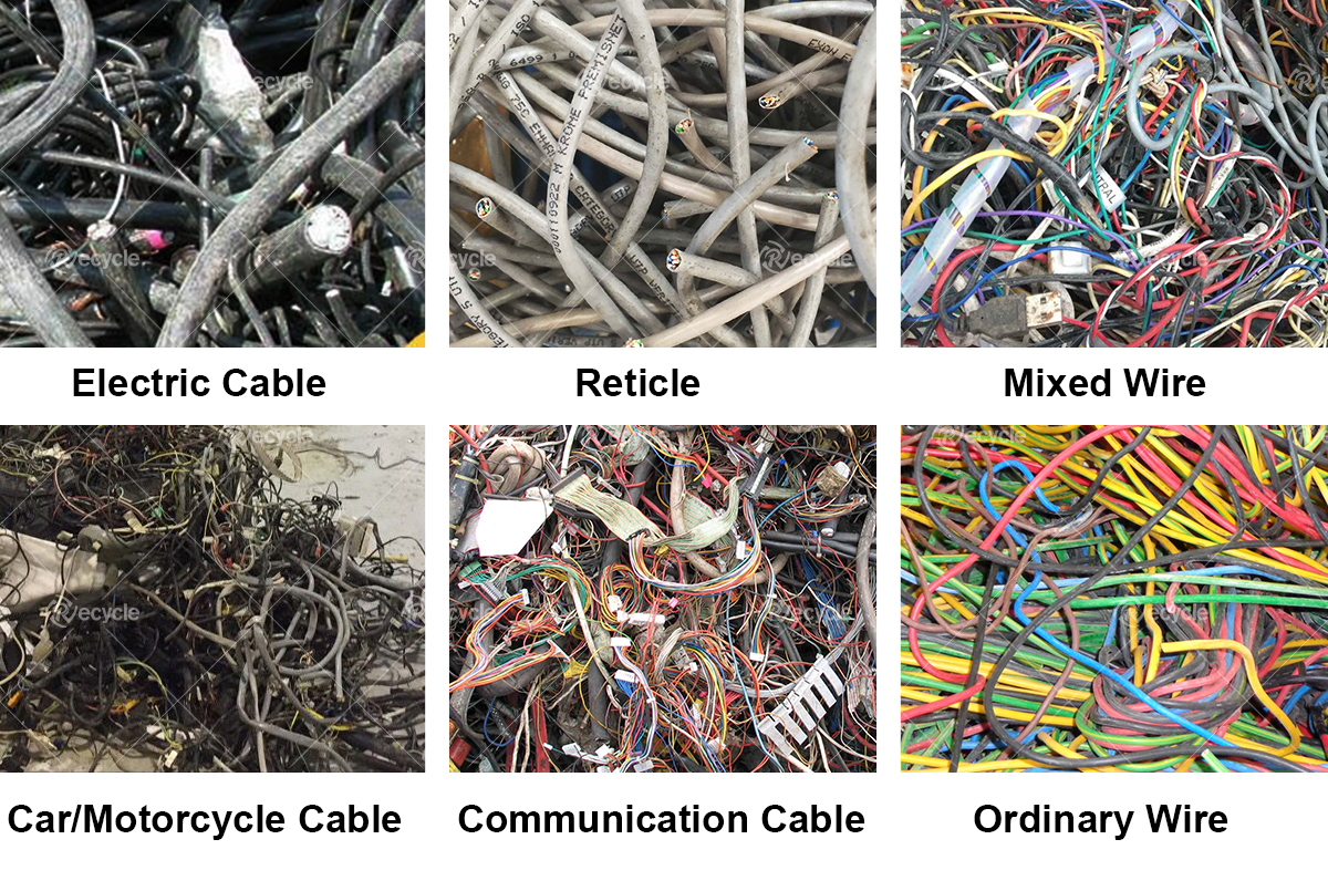 Dry Type Mini Copper Wire Granulator And Separator Small Cable Recycling Machine