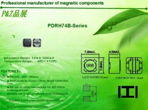 PDRH74B Square High saturation current High quality competitive shielded SMD Power Inductors