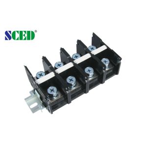 Power Terminal Block 32.00mm 175A Black Screw Mount Connection