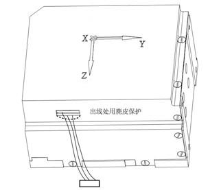Model F3X122MI High Accury There-axis Fiber Optic Gyroscope With 0.5 °/hr Bias