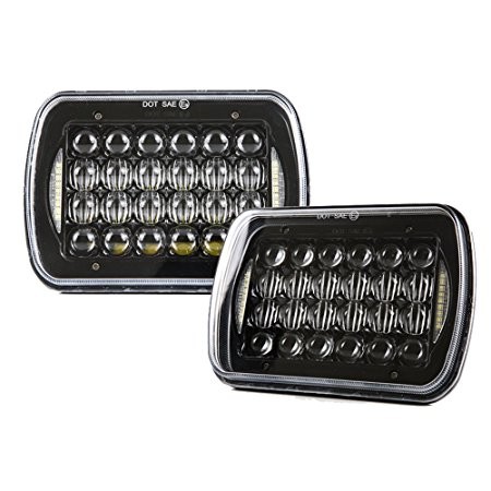 China 5x7 7x6-inch LED rectangular LED headlight projector headlamp replacement H6054/H5054/H6054LL/69822/6052/6053 on sale China 5x7 7x6-inch LED rectangular LED headlight projector headlamp replacement H6054/H5054/H6054LL/69822/6052/6053 on sale
