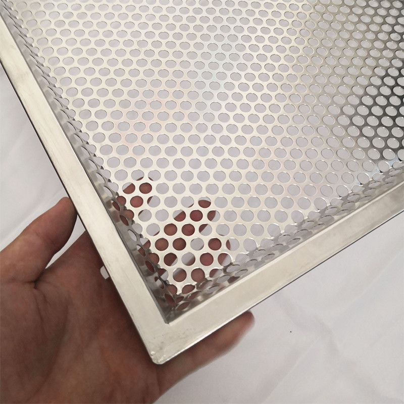 Food Grade Wire Rack Oven Baking Tray Perforated Filter Moisture Drying