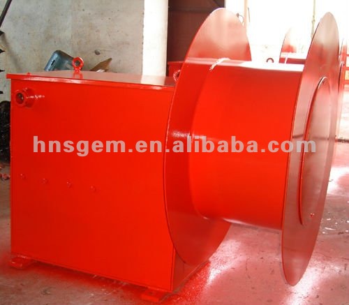 Spring Type Cable Reel Drum 70m of Overhanging Type