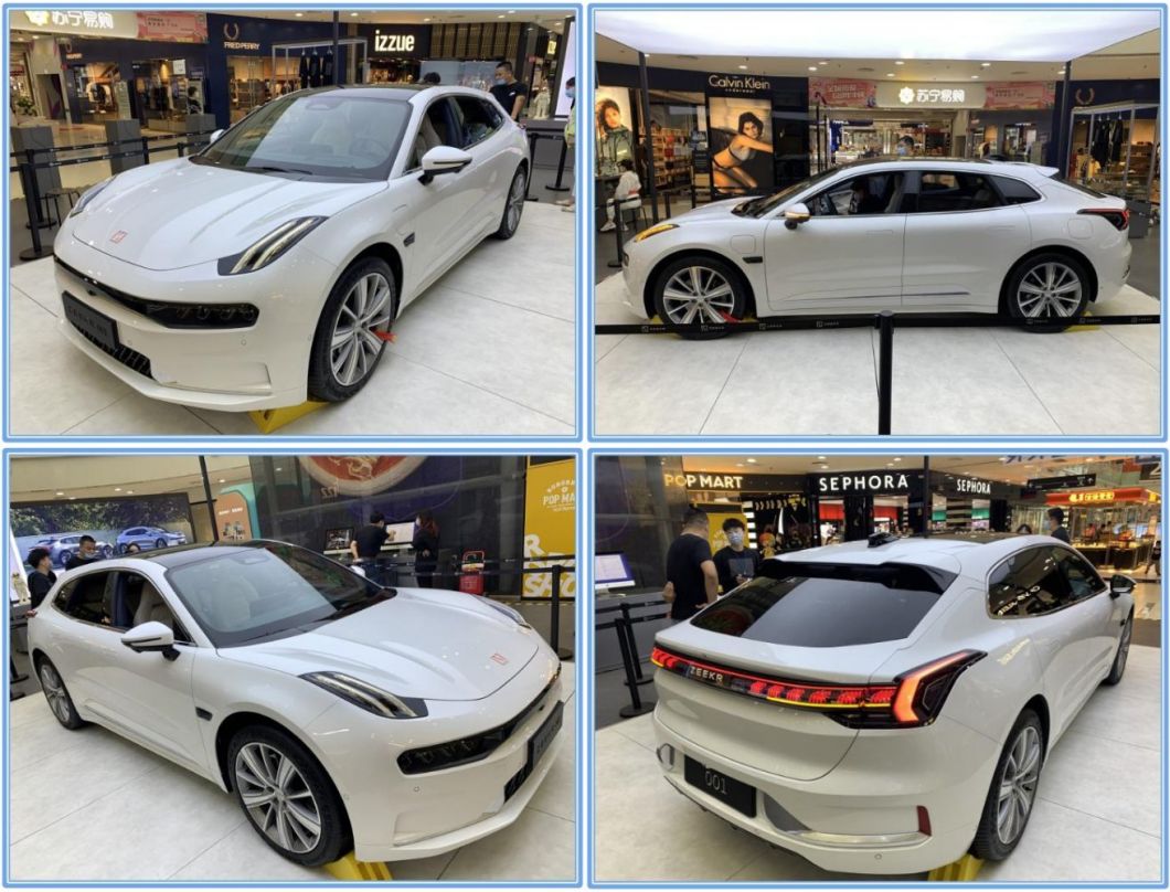 Geely Zeekr 001 Electric Cars Used Car Autos Electric Vehicle E Car for Adults Sale