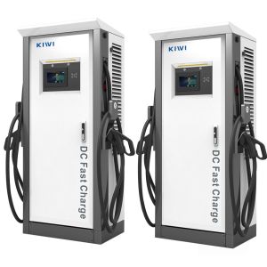 China RS485 Connection Temperature Detection 60KW DC EV Charger for BMW iX3 Type 2 Charging Pile on sale