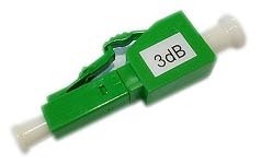 Polarization Insensitive Lc Fiber Optic Attenuator Two Hinges Low Return Loss