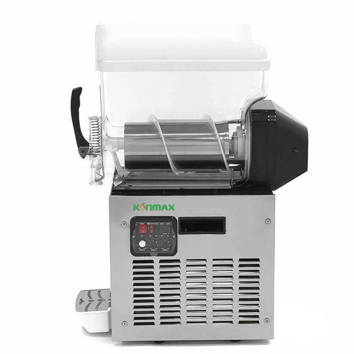 Commercial 15l Slushie Ice Machine Home Drink Cooling Machine Frozen Three Bowls Dual Bowl Slush Machine