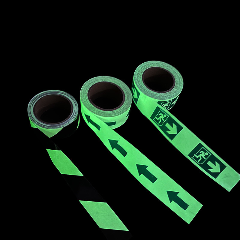 Luminous Tape Glow in The Dark Self-Adhesive Sticker Decoration Wall Stairs Safety Warning Fluorescent Tape