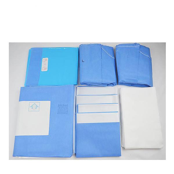 Medical disposable universal pack Sterile Angiography Set surgical instrument