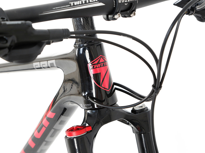 Twitter Carbon Fiber Mountain Bike With ISO9001 Certification