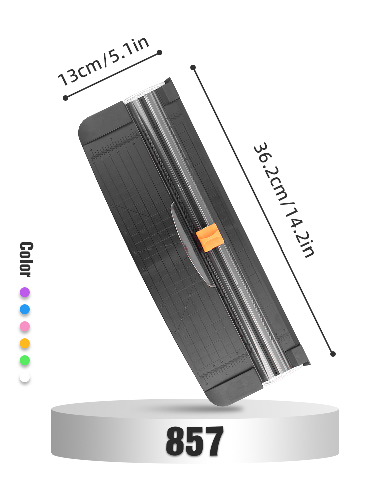 Cutting Paper Photo Card A4 Paper Trimmer Handwork Multi Color ABS Mini Paper Cutter
