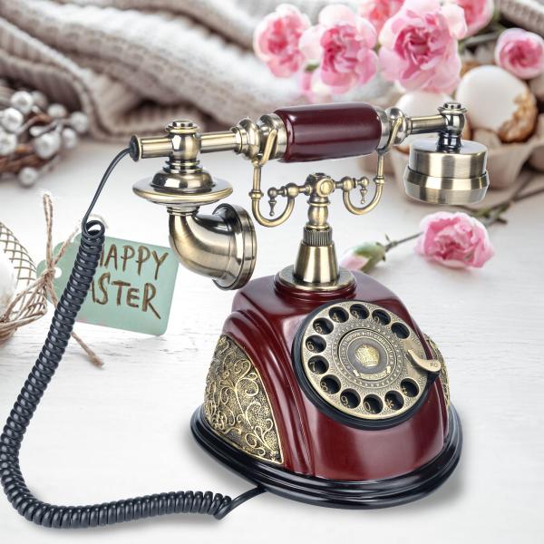 European Style Audio Guest Book Telephone Wedding Rechargeable For Collecting