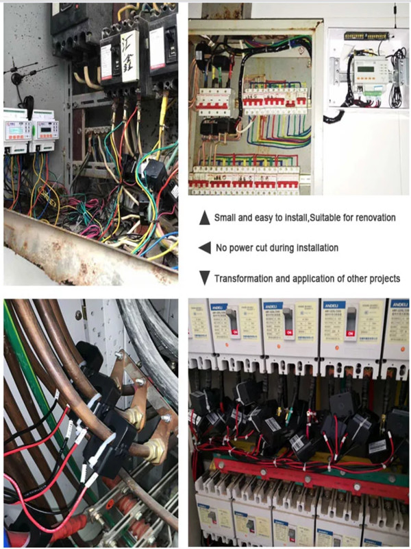 Low Voltage 1 Burden Split Core Current Transformer IP30 Strong Load Capacity 1