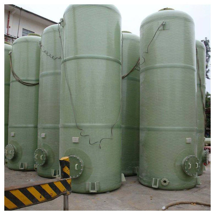 Filament Winding Waste Sewage Treatment Tank Vertical Frp Storage High Strength
