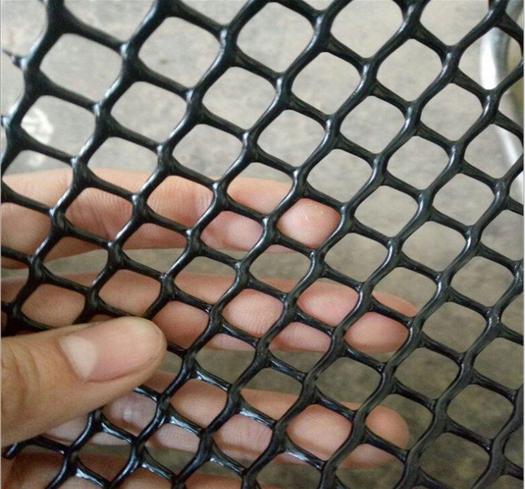 Durable Black PVC Coated Mesh , Aquaculture Netting For Oyster Feeding Coated Polyester Mesh