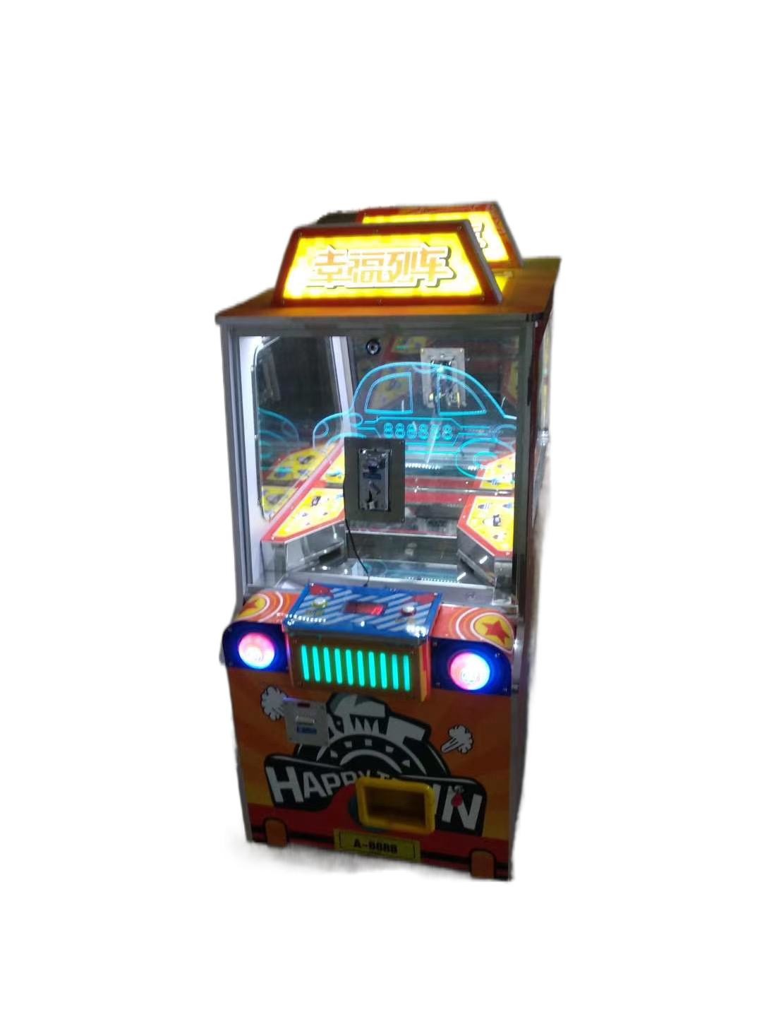 6 Players Coin Pusher Game Machine , Golden Ford Game Arcade Penny Pusher