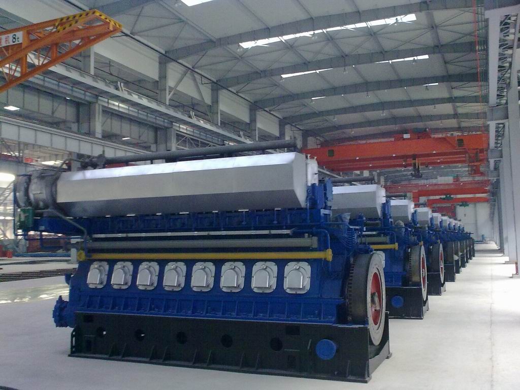 500-5000kw Middle Speed 500 / 600 / 750 rpm Generator Set , Diesel Generating Set CCS NK BV Approved
