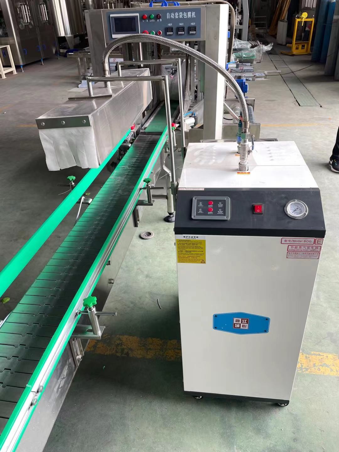 5 Gallon Bottle Neck Shrink Sleeve Labeling Machine Automatic PLC Controlled