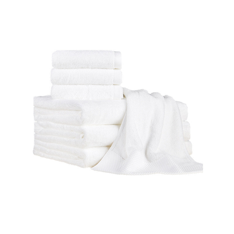 400gsm 70x140cm Hotel White Cotton Bath Towel Home Bathroom Accessories