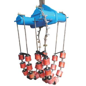 Pipeline Construction Pipe Roller Cradle For 305mm-610mm Lifting Devices