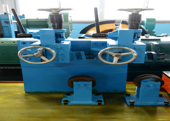 High Speed Spiral Welded Pipe Mill , Welded Pipe Making Machine 21 - 63mm Pipe Dia