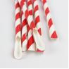 Buy cheap Decorative Party Paper Straws Customized Logo Juice Beverage Paper Drinking from wholesalers