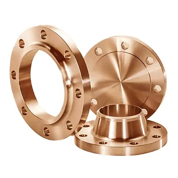 ASTM B466 Copper Nickel Flanges UNS C70600 10inch Class 150 - 2500 Slip On Flange