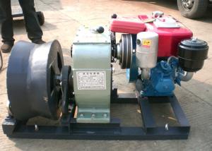  Power Construction Diesel Powered Winch , Cable Pulling Engine Powered Winch Manufactures
