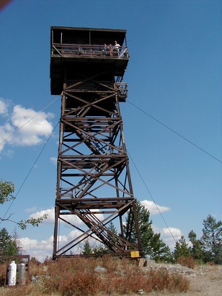 Mountain Forest 70m Fire Prevention Watchtower