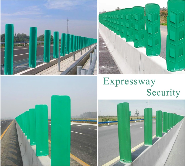 Highway Guardrail Reflective Road Facilities Durable Anti Dazzle Board Anti Glare