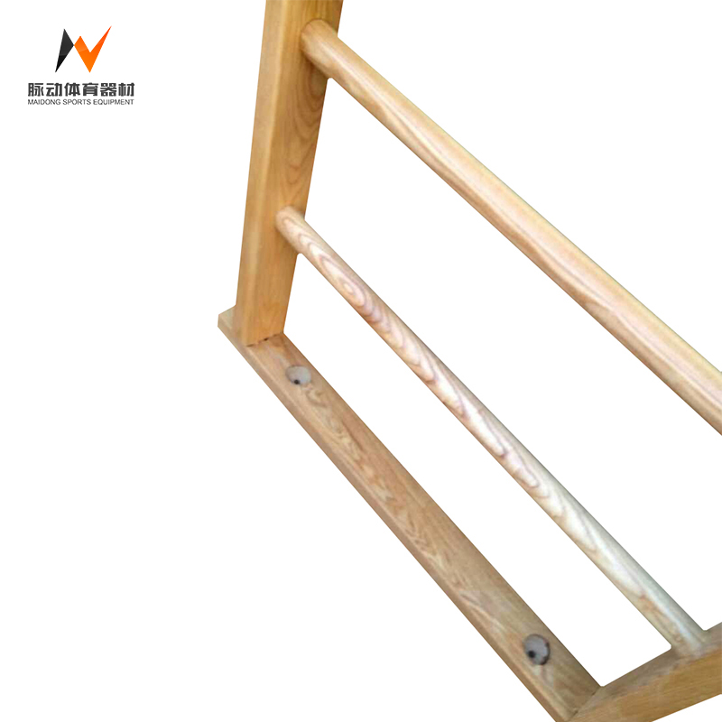 Customized Home Gymnastics Wall Bars Equipment Stall Ladder Bars with Customized Logo