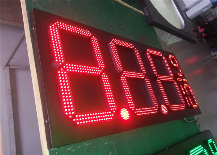 Multiple size waterproof LED Gas Station Sign with Rear / Front Access , Single / Double Side