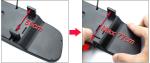 Night Vision Car Backup Camera Mirror 5'' Display Size Color CCD 7070 Image