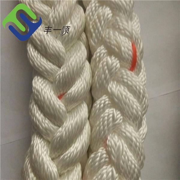 Quality Mooring 8 Strand Poly Rope 48mm - 96mm Rot Resistant For Ships for sale