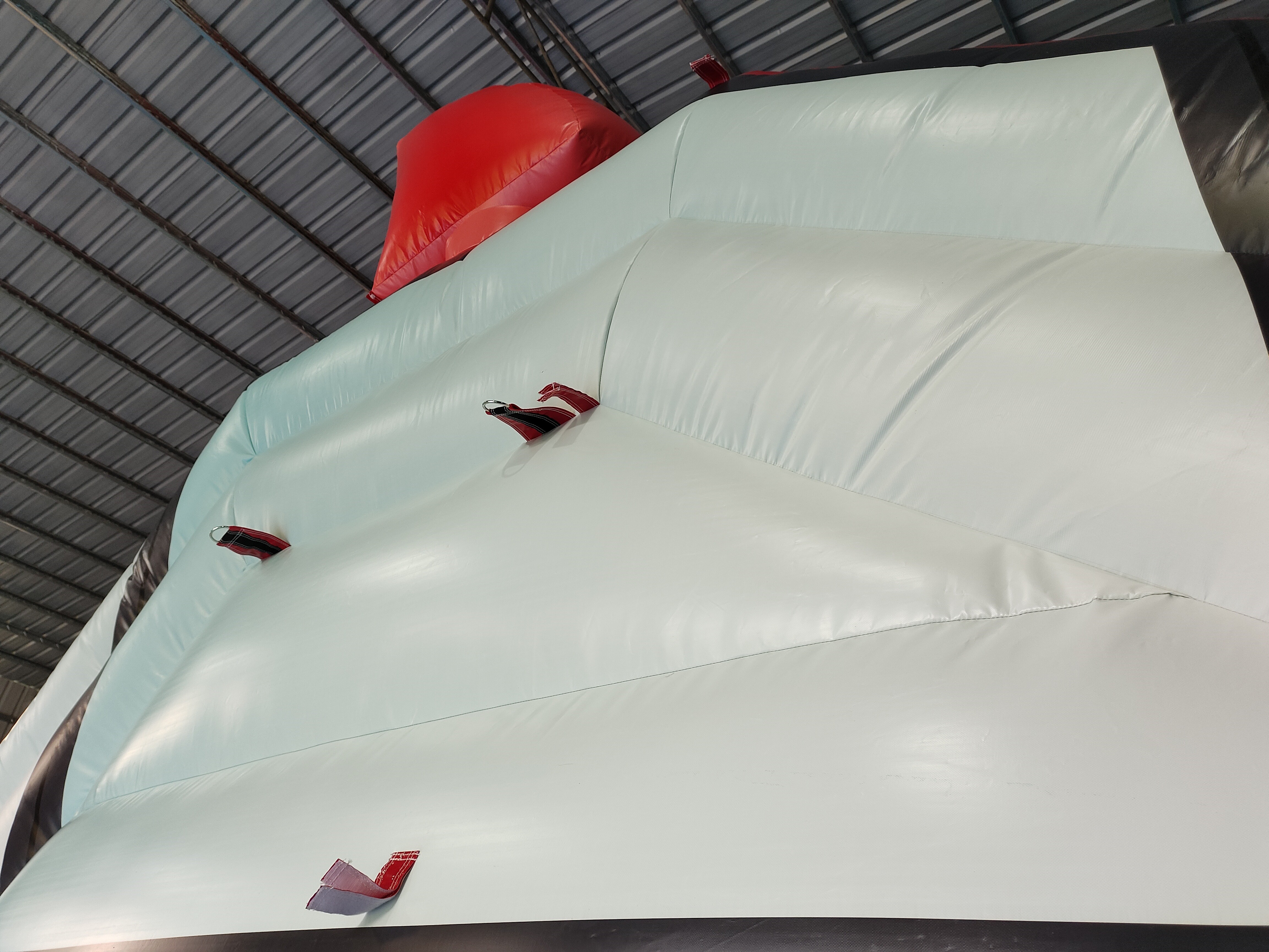 Customized Inflatable Slide Fire Fighting Truck Carton Inflatable Double Dry Slides