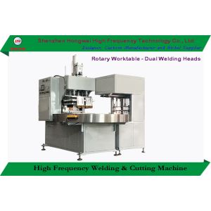  2 Welding Head Plastic Heat Sealing Machine High Efficiency Rotary Worktable Manufactures