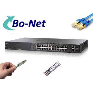 SG200-26FP-CN Network Cisco Switch , Modular Design Cisco SG200 Switch