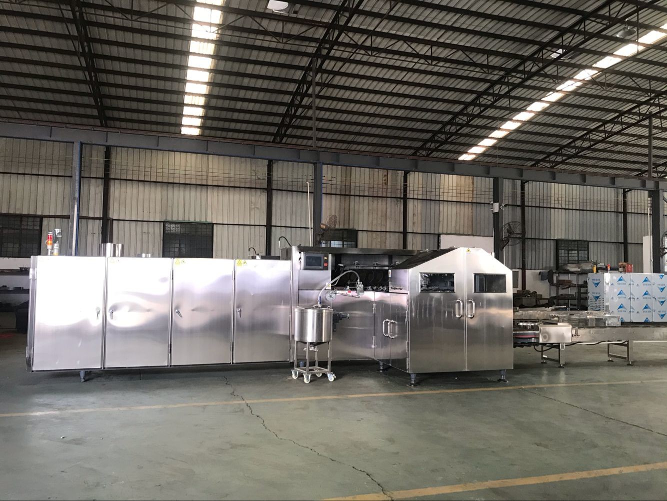 8kg/H LPG 380V 3.37Kw Ice Cream Cone Baking Machine