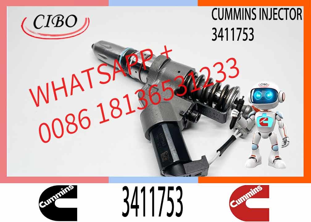 Diesel Fuel Injector Common Rail Injector 4061851 4088327 4088665 3411753 3095040 M11CUM-MINS 3080429 3411756 4061851 40