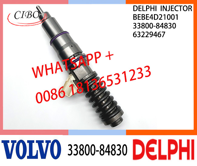 33800-84830 BEBE4D21001 63229467 Fuel engine Diesel Injector 33800-84830 BEBE4D21001 63229467 E3.18 for HYUNDAI H ENGINE