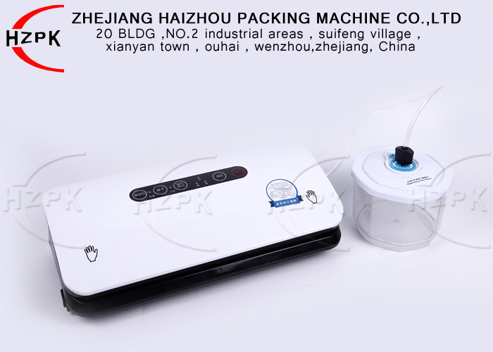  HZ-300 Vacuum Sealer Packaging Machine Netted Bag With Temperature Sensor Manufactures