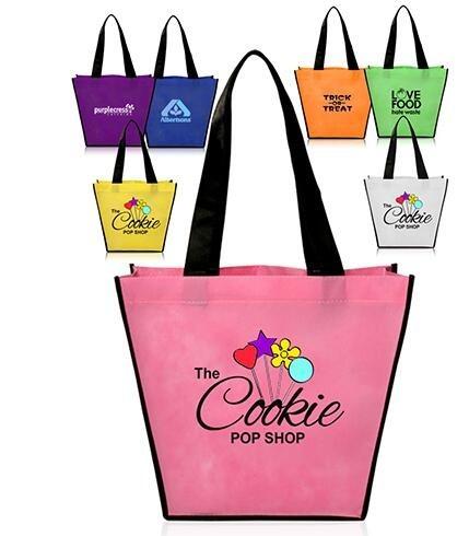 Full Color Printing Logo Eco Promotion Corporate Custom Tote Shopping Non Woven