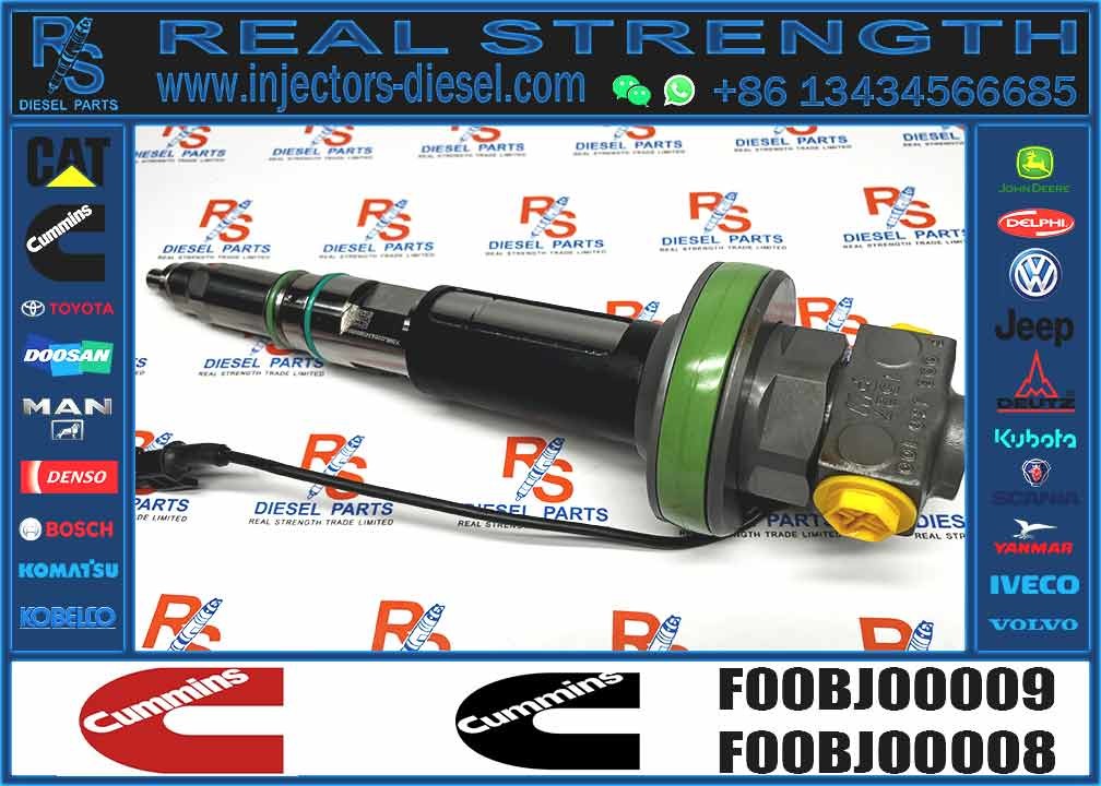 2881089 2882130 Diesel Fuel Injector F00BJ00008 F00BJ00009 0986435616 0986435905 Y431K05584 For CUMMINS 174/175 QSK60